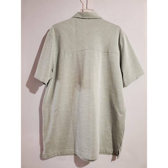 Puma Mens Collared Short Sleeve Polo Shirt Size XL Gray Embroidered Logo Golf - Picture 2 of 7